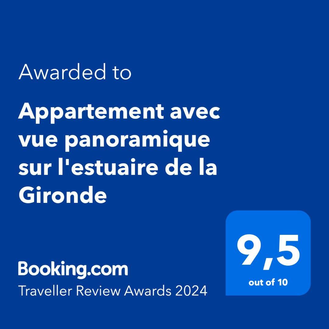 Plassac  Appartement Avec Vue Panoramique Sur L'Estuaire De La Gironde מראה חיצוני תמונה
